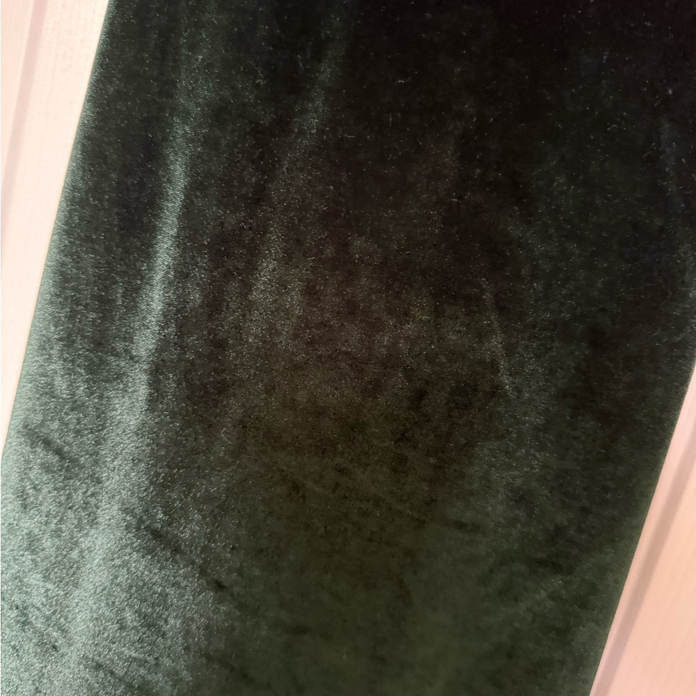 NBD Dark Green Velvet Dress - Picture 8 of 8